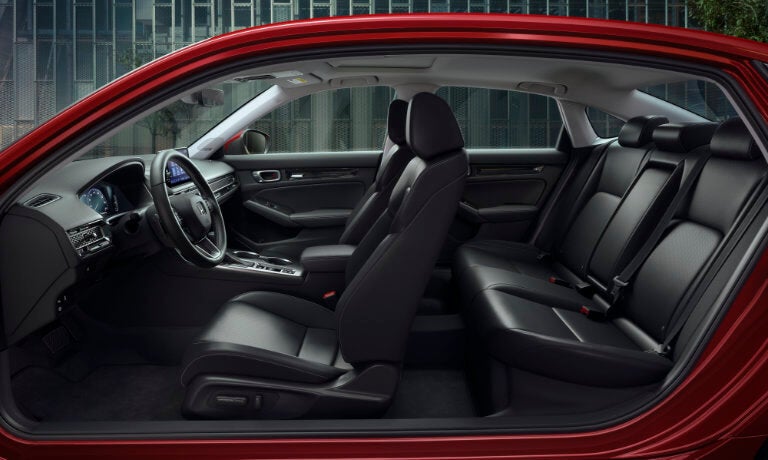 2022 Honda Civic Sedan Interior Seating Side Cutout